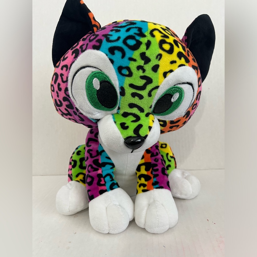 Ideal Toys Direct Multicolored Leopard Plush